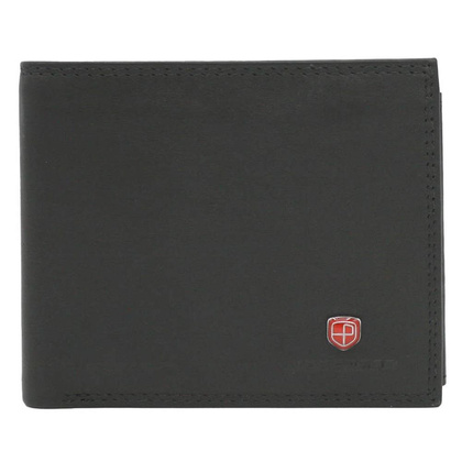 Skórzany portfel męski z zabezpieczeniem rfid protect