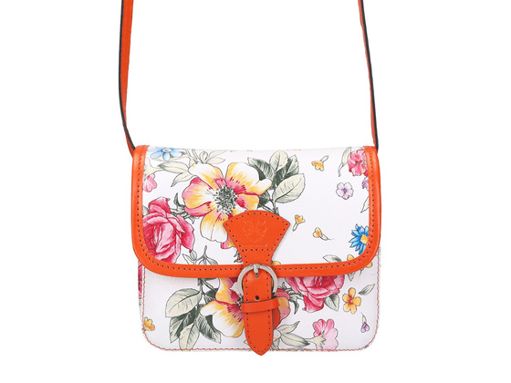 Torebka damska skórzana KEMER 112 FL Granatowy