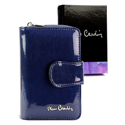 Nieduży portfel damski skórzany Pierre Cardin