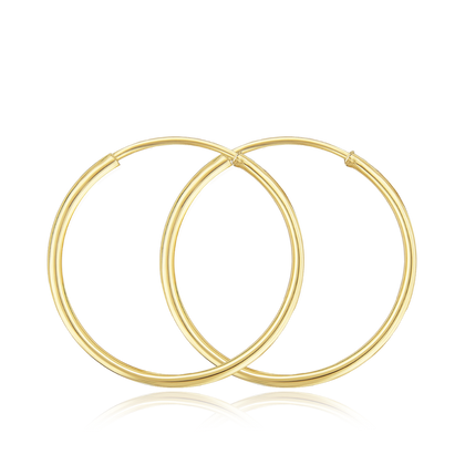 MINET Złote kolczyki Au 585/1000 0,85g