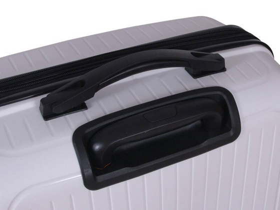 Średnia walizka DIELLE 140 Biała