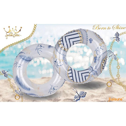 KÓŁKO DO PŁYWANIA FASHION 90CM 35104  PIÓRA