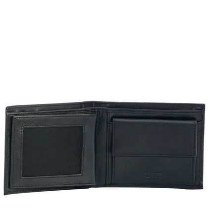 Portfel męski skórzany PUCCINI MU1697 1 Czarny