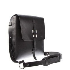 Designerska torba skóra KEMER VOOC Vintage P3 czarny