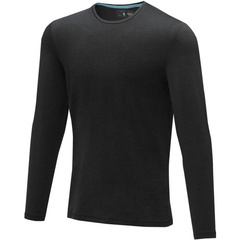 Męski T-shirt organiczny Ponoka z długim rękawem