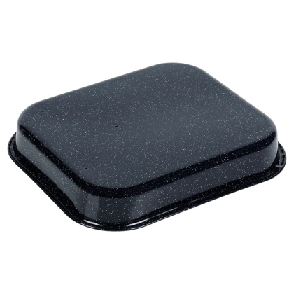 Blacha forma do pieczenia emaliowana 29,5x25,5x4,5 cm