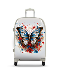 Średnia walizka Motyl2