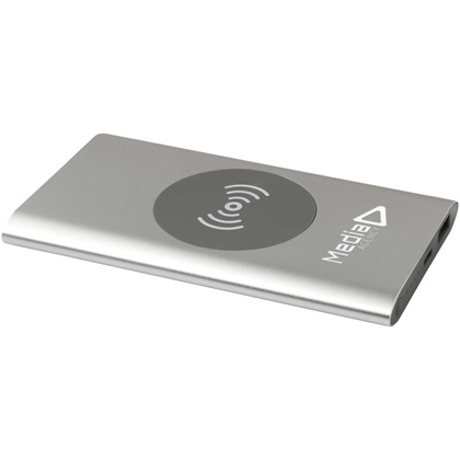 Juice bezprzewodowy powerbank o pojemności 4000 mAh Type-C z aluminium pochodzącego z recyklingu