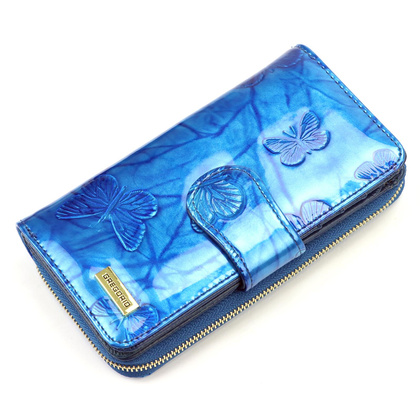 Portfel damski skórzany PELLUCCI BTS-116 Czarny