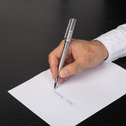 Pióro kulkowe Hugo Boss Label Chrome