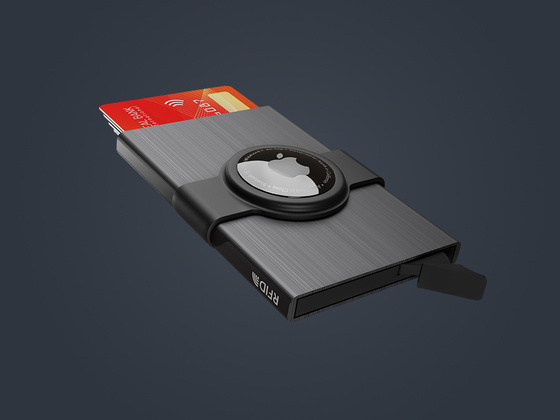 Etui na karty kredytowe RFID ZEN  z uchwytem na AirTag 2157