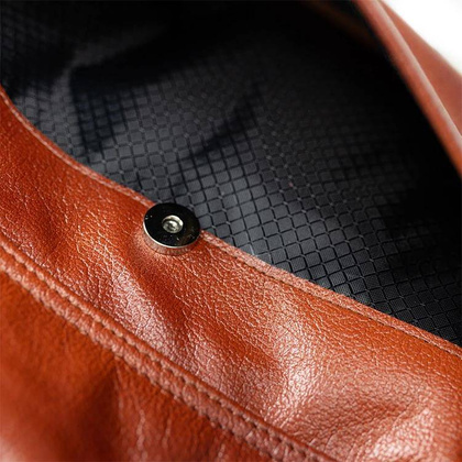 Skórzana listonoszka męska torba na ramię laptopa brązowa - Pavone Nero Lukka 2324 BR