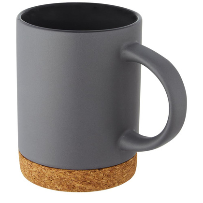 Neiva Kubek ceramiczny o pojemności 425 ml z korkową podstawą