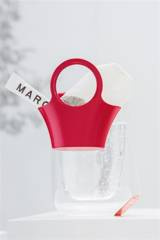 Pojemnik wielofunkcyjny na kubek Jessi 2 sztuki malinowy 3499583