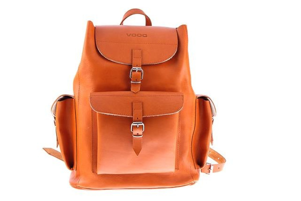 Ogromny plecak skórzany KEMER VOOC Vintage P40 naturalny