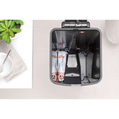 Kosz pedałowy Step Up 40l  Dark Grey 800023