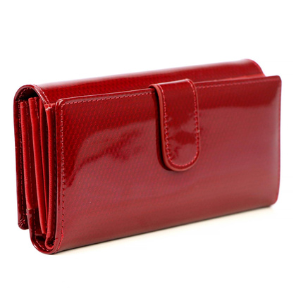 Portfel damski skórzany PELLUCCI CB-122 Czerwony