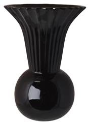 Wazon ceramiczny czarny