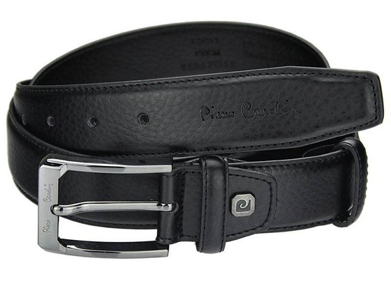 Pasek męski skórzany Pierre Cardin 5011 ROB01 BLACK
