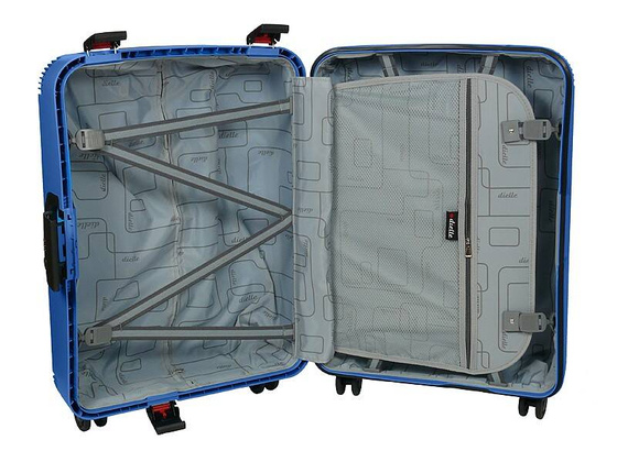 Mała kabinowa walizka DIELLE PPL8 Niebieska