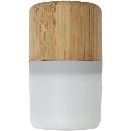 Bambusowy głośnik Bluetooth® Aurea z podświetleniem