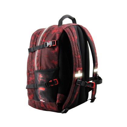 Plecak LEGO Minifigures Burgundy Camo - Tech Teen