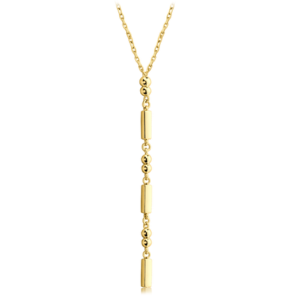 MINET Nowoczesny złoty naszyjnik Au 585/1000 3,05g