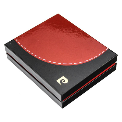 Portfel męski skórzany PIERRE CARDIN TILAK30 8806 Czarny / Niebieski