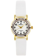 ZEGAREK DZIECIĘCY PERFECT L248 - KOMUNIJNY - biały (zp968c)