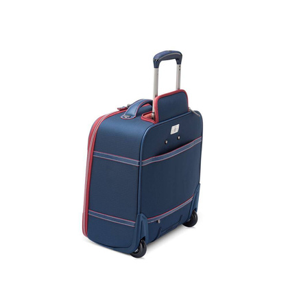 Delsey Chatelet Air 2.0 niebieska torba podróżna typu underseater