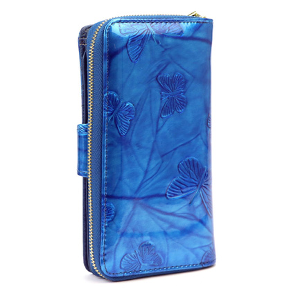 Portfel damski skórzany PELLUCCI BTS-116 Zielony