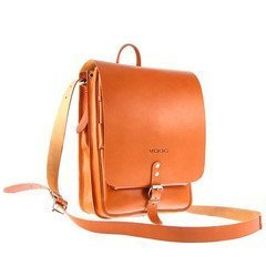 VERTICAL plecak / torba KEMER VOOC Vintage P15 koniak