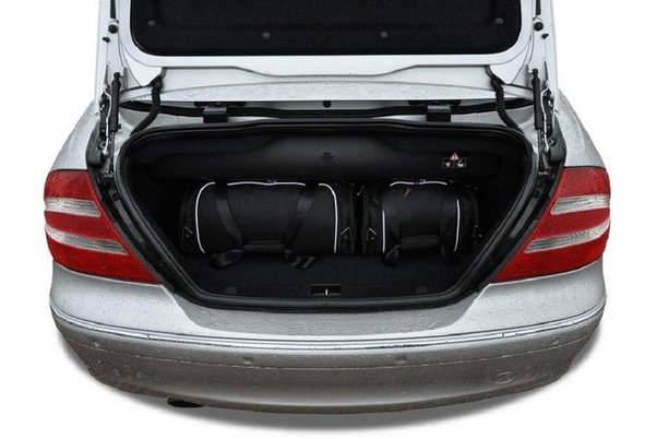 MERCEDES-BENZ CLK CABRIO 2002-2010 TORBY DO BAGAŻNIKA 4 SZT KJUST