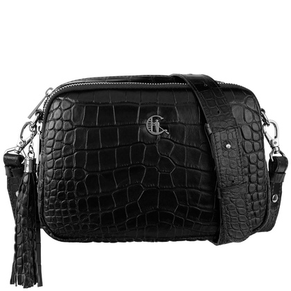 Listonoszka damska Canaletto ze skóry tłoczonej na wzór krokodyla – elegancja i praktyczność TD820