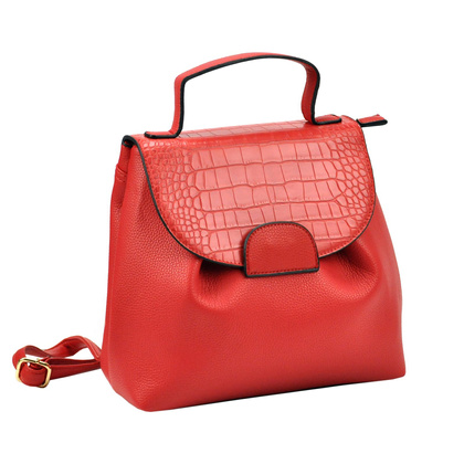 Plecak damski ze skóry ekologicznej 270 czarny