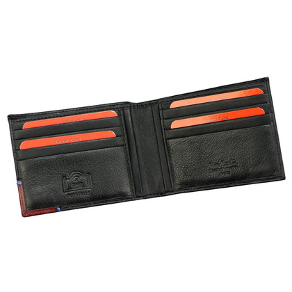 Portfel męski skórzany PIERRE CARDIN TILAK75 8804 Czarny