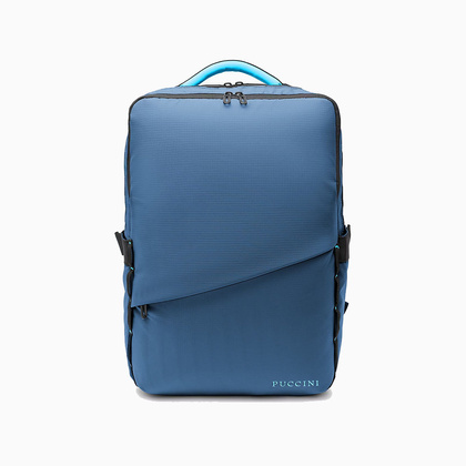 Plecak podróżny z mijescem na laptop 15,6" PUCCINI COLORADO PM50249 7A Granatowy