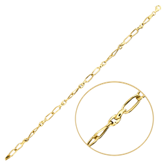 MINET Nowoczesna złota bransoletka Au 585/1000 3,75g