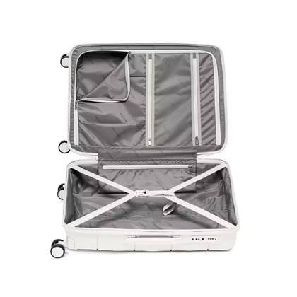 Średnia walizka PUCCINI KYOTO PP026B 0 Biała