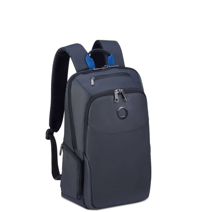 Delsey Parvis + dwukomorowy plecak miejski na laptopa 15.6" antracyt