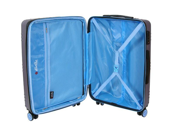 Średnia walizka DIELLE 130 Szara