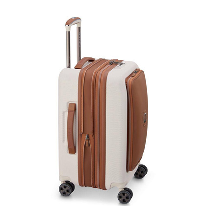 Delsey Chatelet Air 2.0 mała jasna walizka kabinowa na kółkach 55 cm
