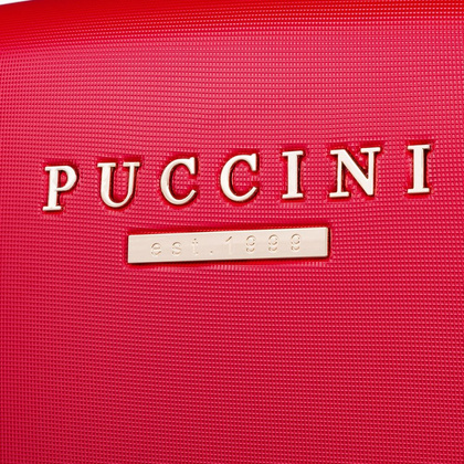 Mała kabinowa walizka PUCCINI LOS ANGELES ABS017C 3 Czerwona