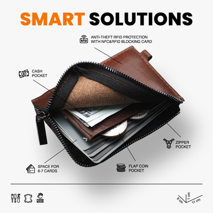 Portfel OLDTIMER SLIM - Insider Line 1895