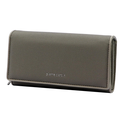Portfel damski skórzany PIERRE CARDIN LADY66 1720 Srebrny