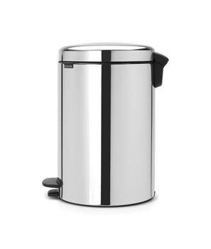 Kosz na śmieci pedałowy 20l Newicon stal poler 113987
