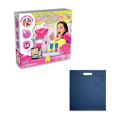 Perfume & Soap Factory Kit IV. Gra edukacyjna dostarczany z torebką prezentową z włókniny