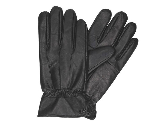 Rękawiczki skórzane męskie PIERRE CARDIN G692 L Czarne