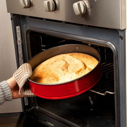 Forma do pieczenia ciasta tarty babki z kominem tortownica zestaw komplet form TAURUS