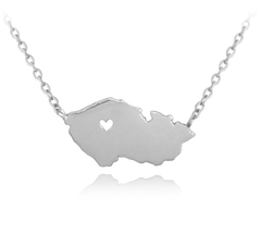 MINET Naszyjnik srebrny Republika Czeska